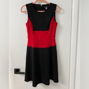 Tommy Hilfiger black and red dress